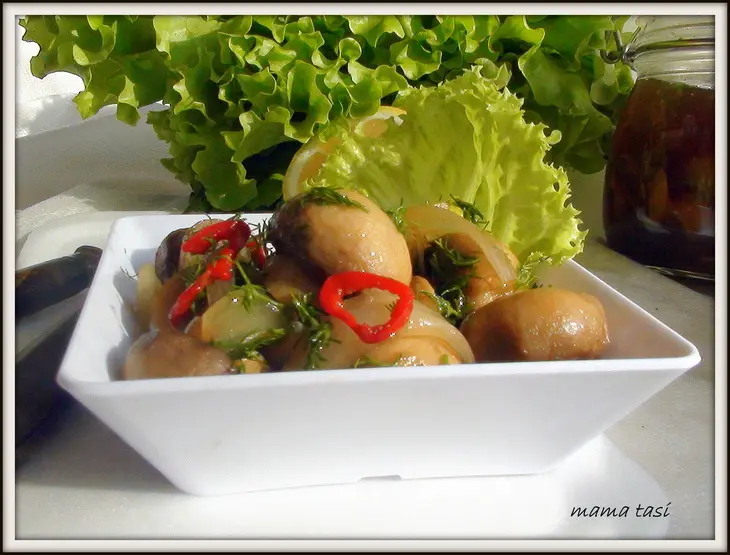 Шампиньоны маринованные в стиле kikkoman.: шаг 6