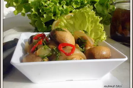 Шампиньоны маринованные в стиле kikkoman.: шаг 6
