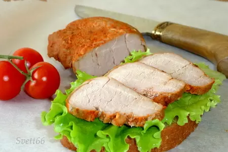 "kikkoмясо" к завтраку (для любителей бутербродов): шаг 5