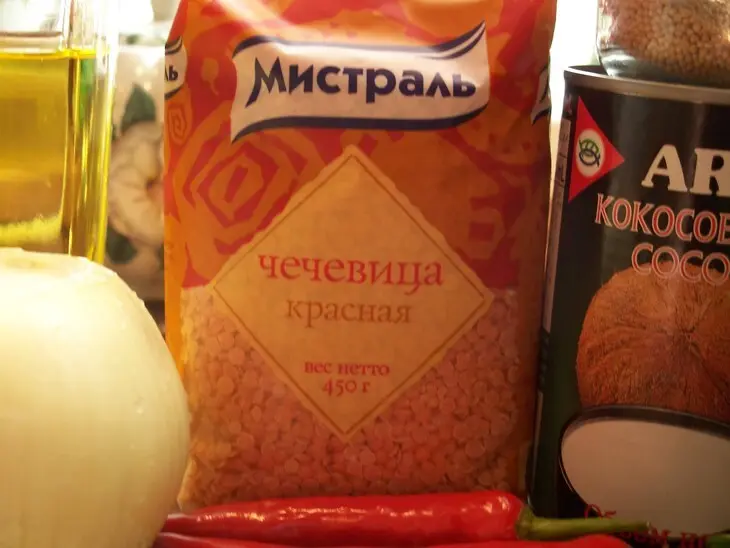 Пряная чечевица: шаг 2