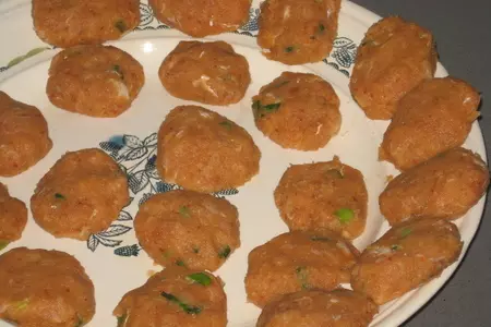 Тод ман пла (тайские рыбные котлетки с красной пастой карри): шаг 6