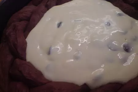 Кулич пасхальный "шоколадное гнездо": шаг 6
