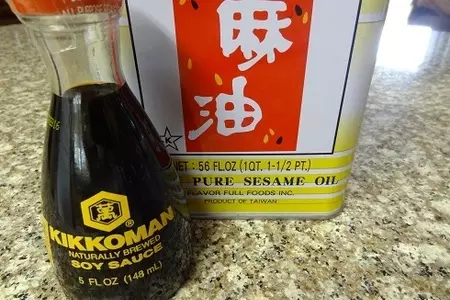 Корейский салат с ростками фасоли: шаг 5