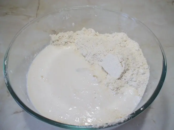 Булочки с корицей, творогом  и маскарпоне: шаг 3