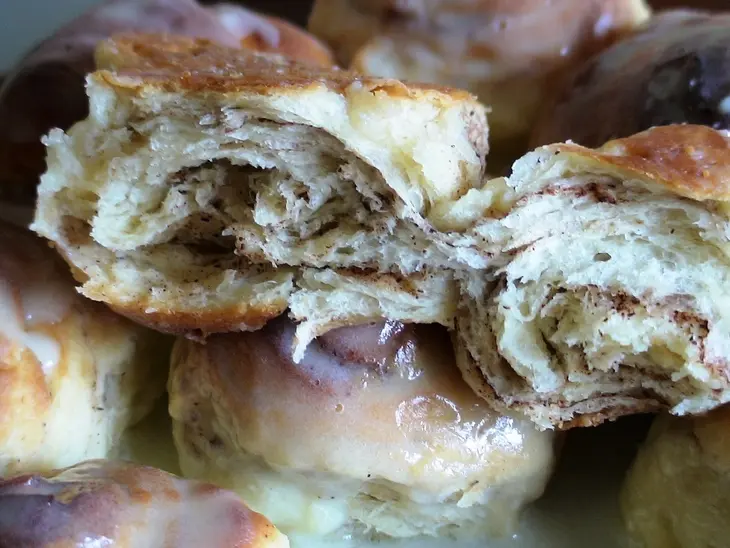 Булочки с корицей, творогом  и маскарпоне: шаг 14