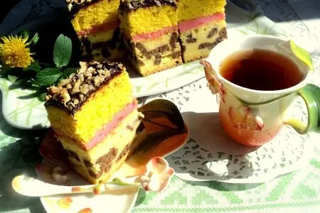Пляцок «секрет монашки»: шаг 16