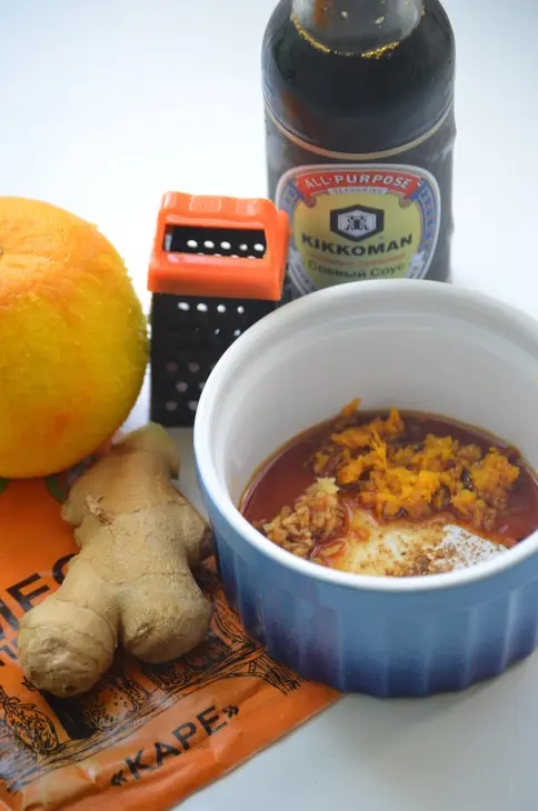 Цыплячьи сердечки с медом: шаг 2