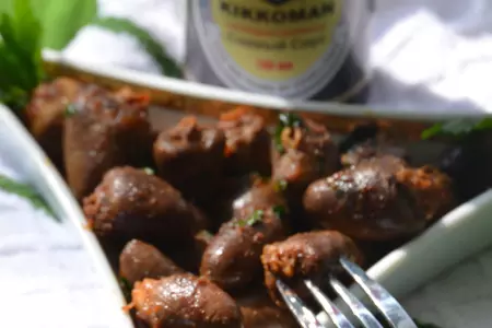 Цыплячьи сердечки с медом: шаг 6