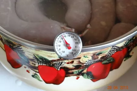 Колбаска свиная бутербродная: шаг 6
