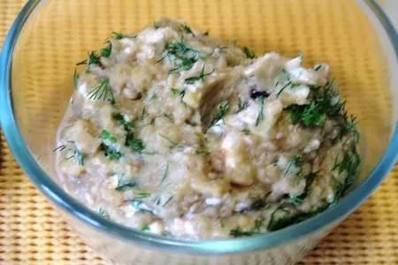 Баклажановый мусс под сырной корочкой: шаг 2