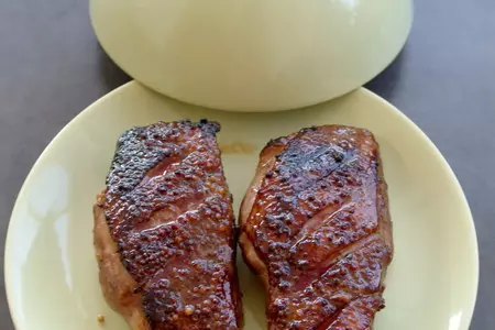 Салат из утки со стручковой фасолью и рукколой: шаг 5