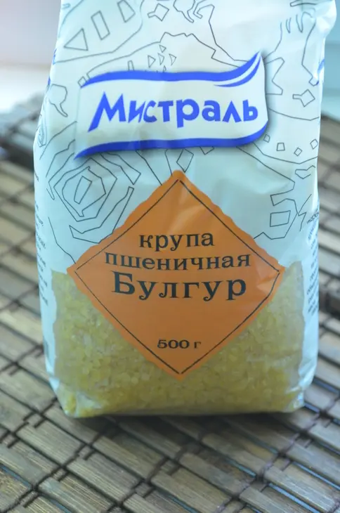 Луковые чашечки с пшеничной крупой: шаг 1