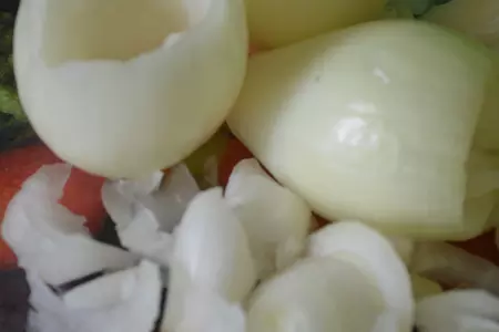 Луковые чашечки с пшеничной крупой: шаг 3