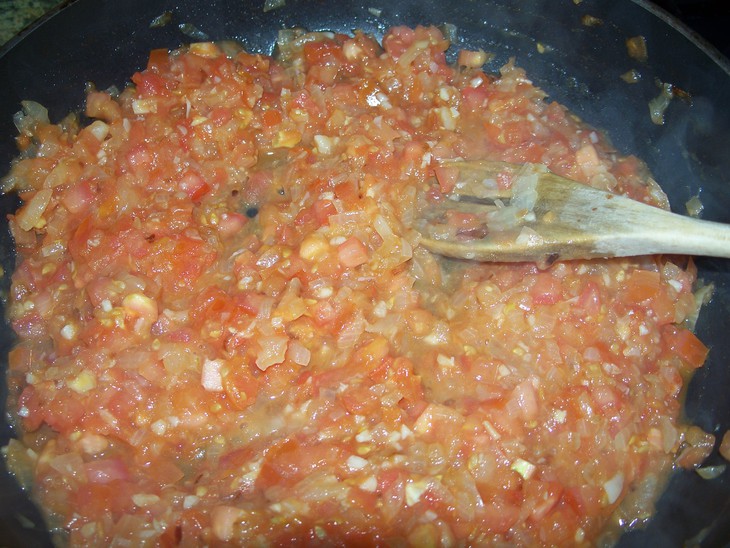 Фасолевый суп с запеченными томатами черри и тимьяном: шаг 6
