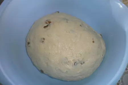 Фруктовые лепешки с изюмом (постные): шаг 5