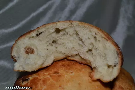 Фруктовые лепешки с изюмом (постные): шаг 9