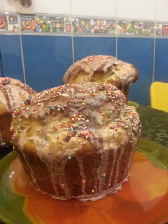 Кулич пасхальный: шаг 4