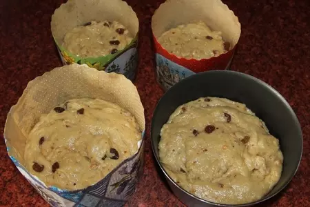 Александрийское тесто для куличей: шаг 6