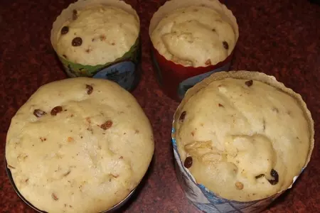 Александрийское тесто для куличей: шаг 7