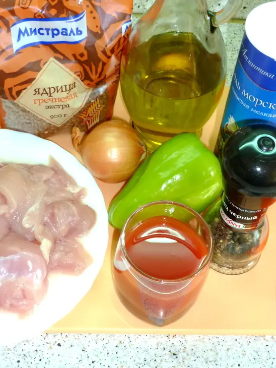 Гречка по-купечески (быстрый, вкусный, полезный ужин): шаг 1