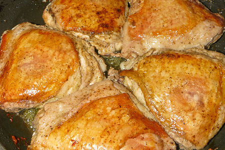 Цыпленок в стиле "чкмерули" (шкмерули): шаг 2