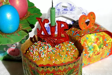 Пасхальный кекс с кукурузной мукой: шаг 11