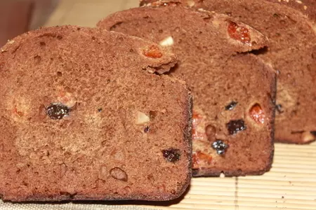 Ржаной хлеб на закваске с сухофруктами и орешками: шаг 8
