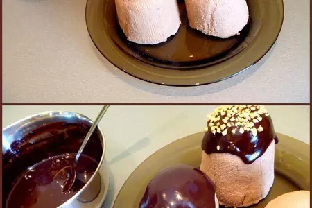 Пасочки творожные,шоколадные: шаг 7