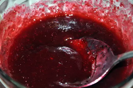 Мороженое и малиновый киккоман: шаг 4