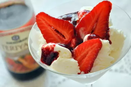 Мороженое и малиновый киккоман: шаг 5