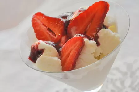 Мороженое и малиновый киккоман: шаг 6
