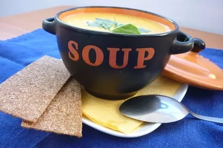 Суп-пюре из чечевицы с кукурузной крупой: шаг 8