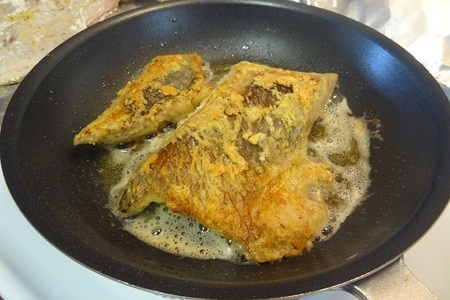 Донная рыба под соусом с васаби: шаг 5