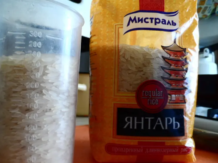 Рис с куриными сердечками и овощами.: шаг 6