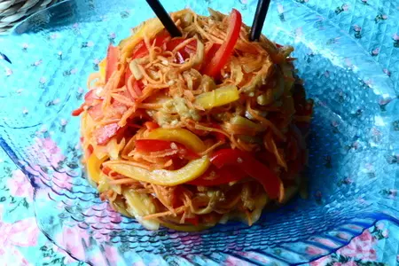 Овощная холодная закуска.: шаг 8