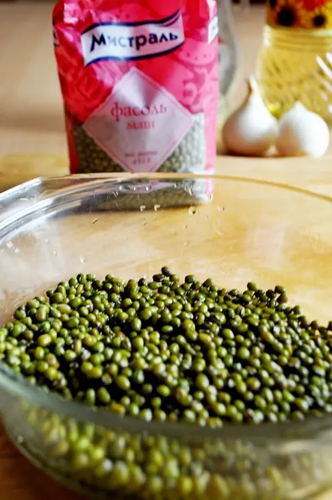 Ароматная каша с машем,рисом и мясом или обедаем с "мистраль"!: шаг 2