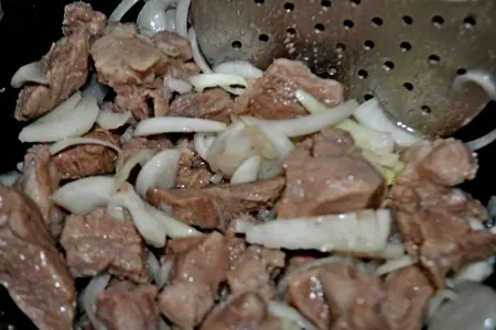 Ароматная каша с машем,рисом и мясом или обедаем с "мистраль"!: шаг 5