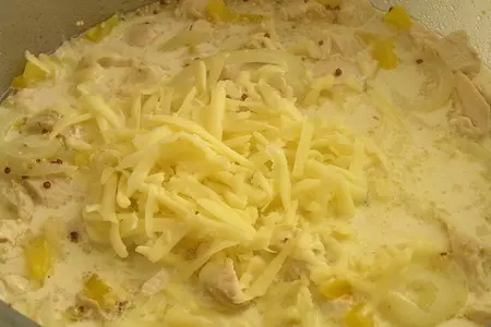 «кассероль» с курицей, киноа и сладким перцем. (обретение легкости: тест-драв): шаг 5