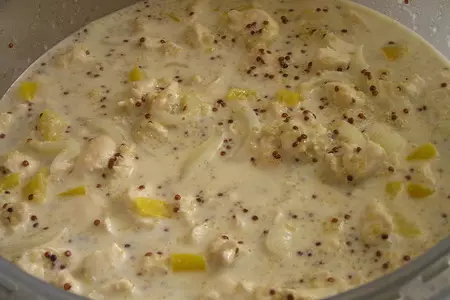 «кассероль» с курицей, киноа и сладким перцем. (обретение легкости: тест-драв): шаг 7