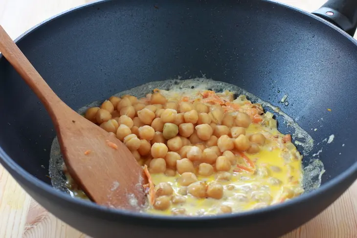 Паштет из куриной печени с  горохом нут: шаг 4