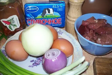 Куриная печенка с паприкой, как у венгерских евреев: шаг 1