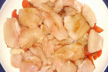 Пикантная курочка с грецкими орехами: шаг 6