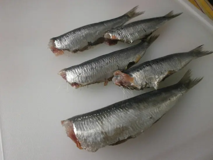 Сардины в кисло - сладком луковом маринаде (sarde in saor): шаг 1