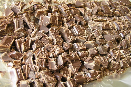 Кекс с овсяными отрубями, манго и темным шоколадом. (тест-драйв): шаг 2