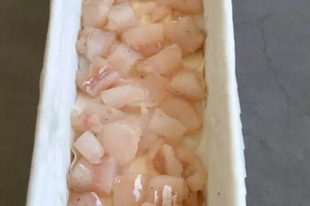 Легкий пирог из коричневого риса "мистраль" с рыбой и овощами в тесте фило: шаг 9