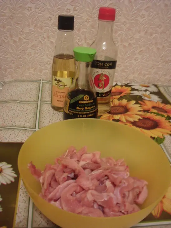 Острая курица с гречневой собой «рыжая бестия».: шаг 1