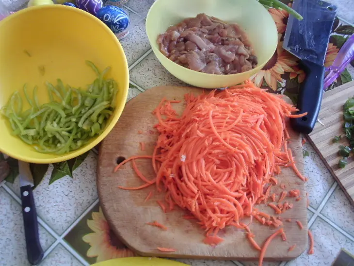 Острая курица с гречневой собой «рыжая бестия».: шаг 2