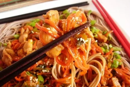 Острая курица с гречневой собой «рыжая бестия».: шаг 7