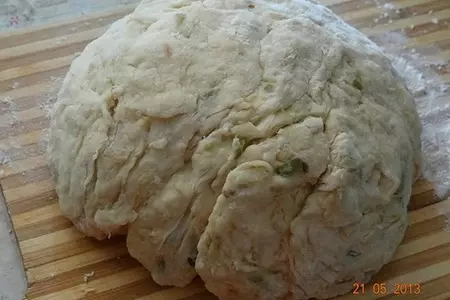 Пышки капустные с кунжутом: шаг 4