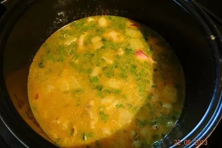 Горох с мясным ассорти в мультиварке: шаг 2